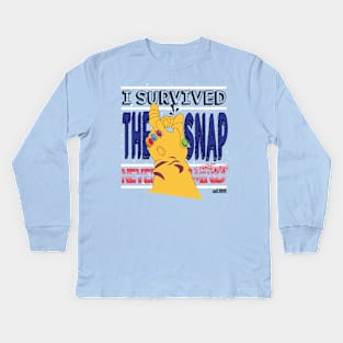 The Snapcident Kids Long Sleeve T-Shirt